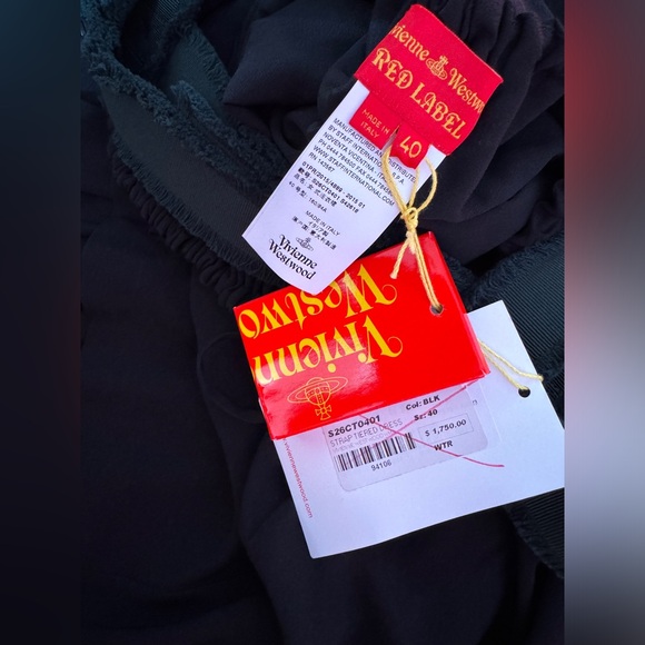 Vivienne Westwood STRAP TIERED DRESS NWT IT40 SS15 - Picture 4 of 15